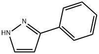 3-Phenyl-1H-pyrazole 구조식 이미지