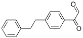 1-(p-Phenethylphenyl)glyoxal Structure