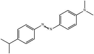 4-(p-쿠메닐아조)-N,N-디메틸아닐린 구조식 이미지