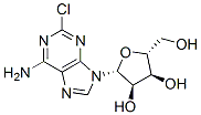 2-Chloroadenosine Structure