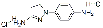 1-(4-aminophenyl)-4,5-dihydro-1H-pyrazol-3-amine dihydrochloride  Structure