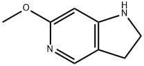 1H-Pyrrolo[3,2-c]pyridine, 2,3-dihydro-6-Methoxy- Structure