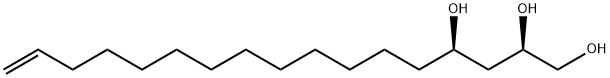 (2R,4R)-16-гептадецен-1,2,4-триол структурированное изображение