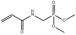 디메틸[[(1-옥소알릴)아미노]메틸]포스포네이트 구조식 이미지