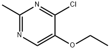 4-Chloro-5-ethoxy-2-methylpyrimidine Structure