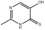 4(1H)-Pyrimidinethione, 5-hydroxy-2-methyl- (8CI,9CI) 구조식 이미지