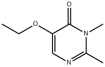 5-Ethoxy-2,3-dimethylpyrimidin-4(3H)-one Structure