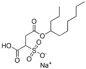 sodium 4-decyl hydrogen sulphonatosuccinate  Structure