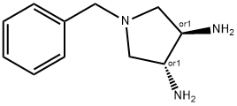 (S,S)-N-BENZYL-3,4-TRANS-DIAMINOPYRROLIDINE 구조식 이미지