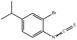 2-Bromo-4-isopropylphenyl isothiocyanate 구조식 이미지