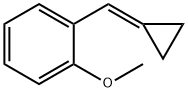 벤젠,1-(시클로프로필리덴메틸)-2-메톡시-(9CI) 구조식 이미지