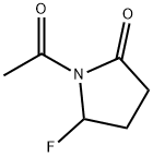 2-Pyrrolidinone, 1-acetyl-5-fluoro- (9CI) Structure