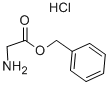 Benzyl glycinate hydrochloride 구조식 이미지