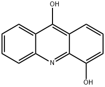 4,9-아크리딘디올(9CI) 구조식 이미지