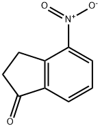 4-Nitroindanone Structure