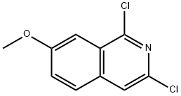 1,3-Dichloro-7-methoxyisoquinoline Structure