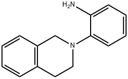 2-[3,4-Dihydro-2(1H)-isoquinolinyl]aniline 구조식 이미지