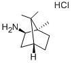 EXO-(1R)-1,7,7-TRIMETHYLBICYCLO[2.2.1]HEPTAN-2-AMINE HYDROCHLORIDE 구조식 이미지