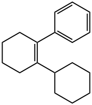 1-Cyclohexyl-2-phenyl-1-cyclohexene Structure