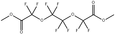 DIMETHYL PERFLUORO-3,6-DIOXAOCTANE-1,8-DIOATE 구조식 이미지