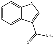 1-BENZOTHIOPHENE-3-CARBOTHIOAMIDE Structure