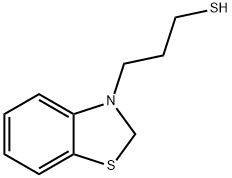 3-Benzothiazolinepropanethiol(8CI) Structure