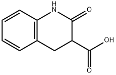 2-OXO-1,2,3,4-TETRAHYDRO-QUINOLINE-3-CARBOXYLIC ACID Structure