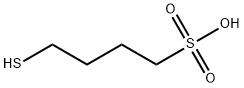 4-mercaptobutane-1-sulphonic acid Structure