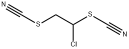 Chloroethylene bisthiocyanate Structure