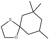 7,7,9-Trimethyl-1-oxa-4-thiaspiro[4.5]decane Structure