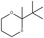 2-tert-Butyl-2-methyl-1,3-oxathiane Structure