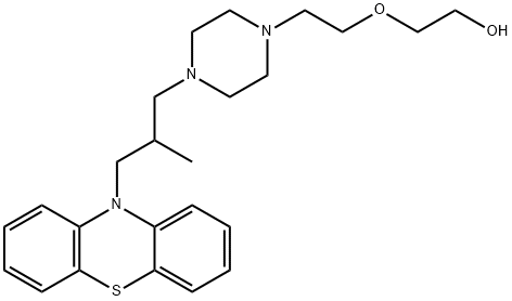 2470-73-7 2-[2-[4-[2-methyl-3-(10H-phenothiazin-10-yl)propyl]piperazin-1-yl]ethoxy]ethanol