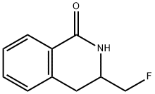 3-(플루오로메틸)-3,4-디하이드로이소퀴놀린-1(2H)-ONE 구조식 이미지