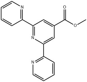 METHYL 2,2':6',2''-TERPYRIDINE-4'-CARBOXYLATE Structure