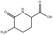 2-피페리딘카르복실산,5-아미노-6-옥소-(9CI) 구조식 이미지