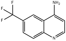 4-AMINO-6-(TRIFLUOROMETHYL)QUINOLINE 구조식 이미지