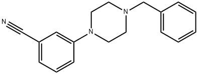 3-(4-Benzyl-piperazin-1-yl)-benzonitrile Structure