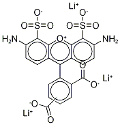 247144-99-6 4,5-Disulfo Rhodamine-123 Dicarboxylic Acid Lithium Salt (Mixture of isomers)