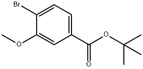 TERT-BUTYL 4-BROMO-3-METHOXYBENZOATE 98 Structure