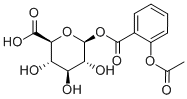 Aspirin-acyl--D-glucuronide Structure