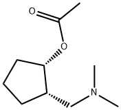 Cyclopentanol, 2-[(dimethylamino)methyl]-, acetate (ester), (1S,2S)- (9CI) Structure