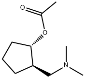 사이클로펜탄올,2-[(디메틸아미노)메틸]-,아세테이트(에스테르),(1S,2R)-(9CI) 구조식 이미지