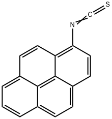 1-PYRENEISOTHIOCYANATE Structure