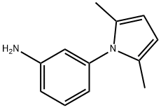 1-(3-아미노페닐)-2,5-디메틸피롤 구조식 이미지