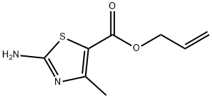 5-Thiazolecarboxylicacid,2-amino-4-methyl-,2-propenylester(9CI) 구조식 이미지