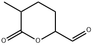 2H-Pyran-2-carboxaldehyde, tetrahydro-5-methyl-6-oxo- (9CI) 구조식 이미지