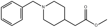 4-piperidineacetic acid, 1-(phenylmethyl)-, methyl ester Structure