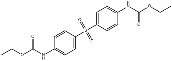 에틸N-[4-[4-(에톡시카르보닐아미노)페닐]술포닐페닐]카르바메이트 구조식 이미지