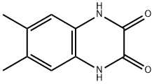 2,3-DIHYDROXY-6,7-DIMETHYLQUINOXALINE Structure