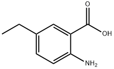 2-amino-5-ethylbenzoic acid Structure